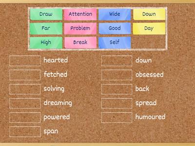 Compound Nouns and Adjectives