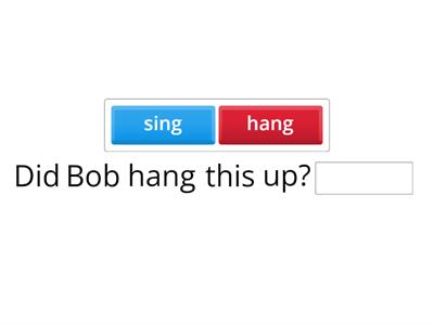 2.1 Sentences - Add the Correct Word