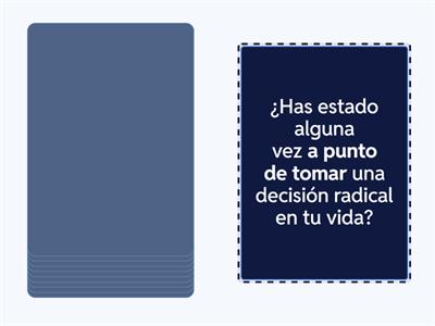 Perífrasis verbales nivel C2 