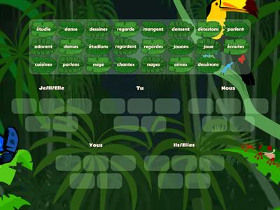 Group Sort-ER Verb Conjugations