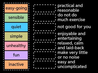 Lifestyles _ vocabulary _ Roadmap B1 U4A