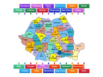 JUDEȚE SI MUNICIPII