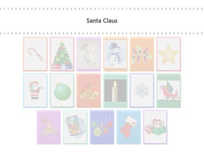 Christmas vocabulary (find the picture)