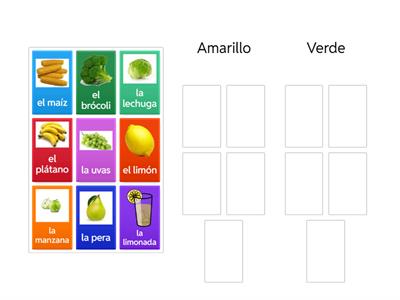 Food Color Sorting