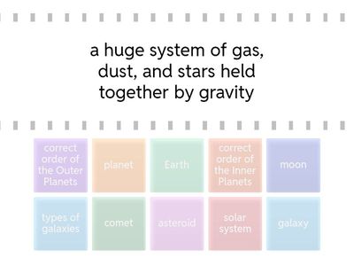 Grade 5 Science - Space