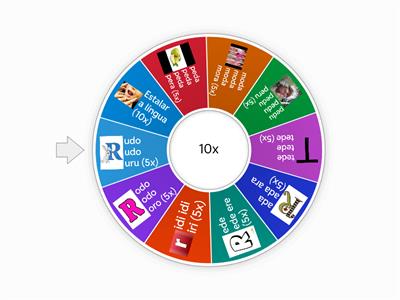 treino com fonema /r/ (posição de lingua)