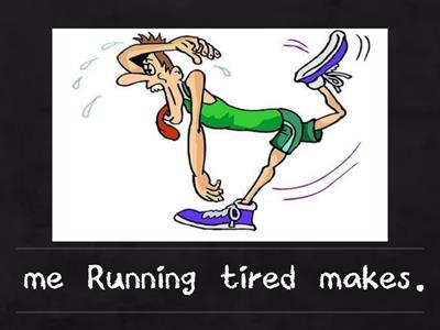 Get ready for Flyers (p.23) - Grammar (make sb/sth + adj)