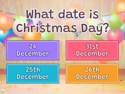 S5.Christmas Quiz 
