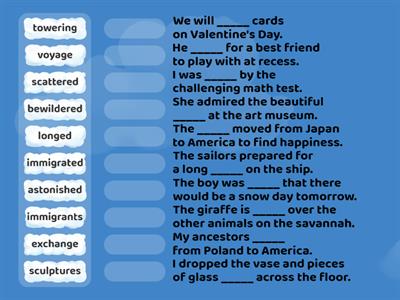 Grandfather's Journey (words in context)