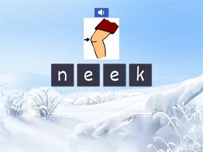 Body Parts - spelling