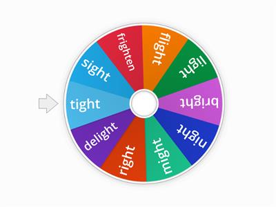 ight spin wheel