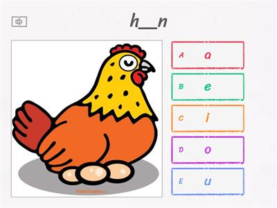 [Assessment] Unit 5 -Middle Vowel Sounds