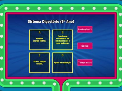 Sistema Digestório (5º Ano)