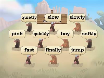 Adverbs - Whack-a-mole