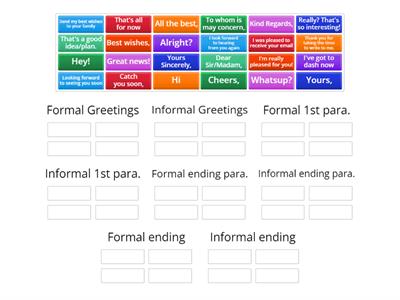 FCE2 - Writing - Letters/Emails Formal or informal