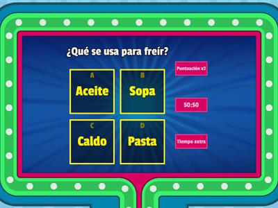 Vocabulario de Cocina