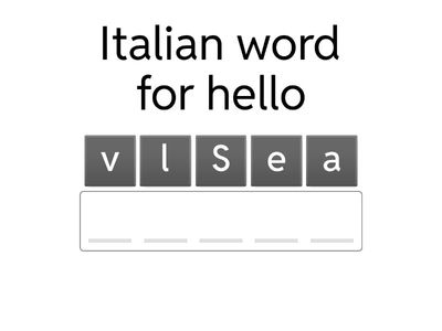 Italiano Sub Assiment