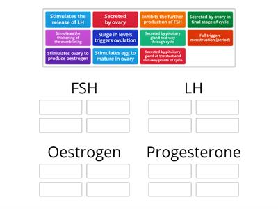 C13.  Female Repro. Sys - Menstrual cycle hormones