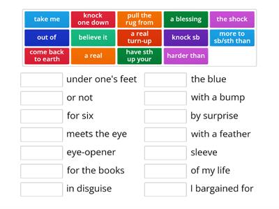 Idioms Surprise