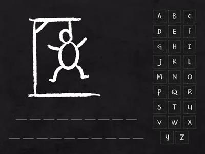 Hangman -applications of electric field