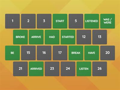 REGULAR AND IRREGULAR VERBS