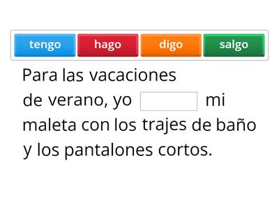 Yo-Go Sentence Fill-Ins