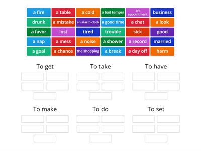  Collocations