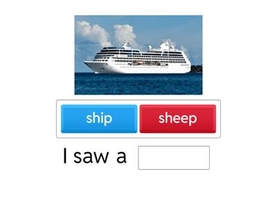 Finish the sentence sh words! 