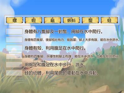 認識水生動物