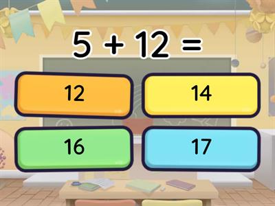 Assessment Review -  Addition and Subtraction within 20