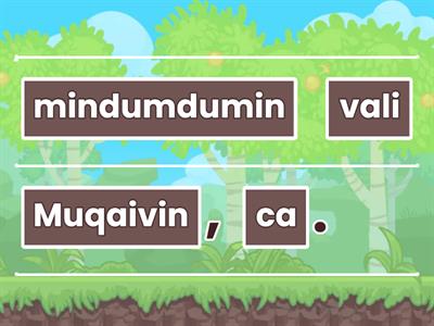 卓群布農語九階4-1句子排列