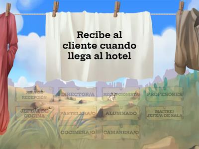  PERSONAJES DEL HOTEL ESCUELA SANTA BRÍGIDA