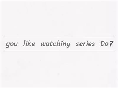  Questions with "do/ does"