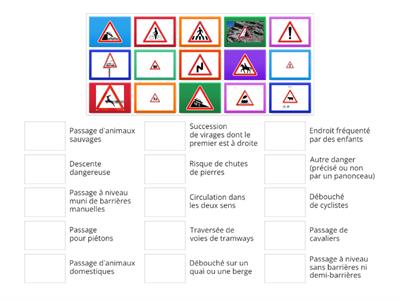 panneau code la route 3