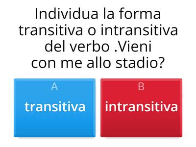 Quiz di  Grammatica