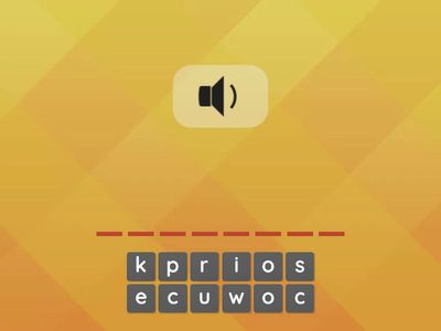 Our Natural Resources Spelling Words