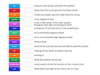 February Vocabulary