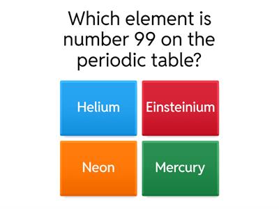 element quiz