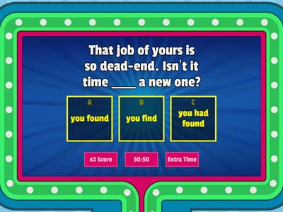  EF Advanced Unit 5B grammar