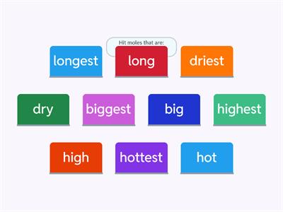 Superlative Adjectives 