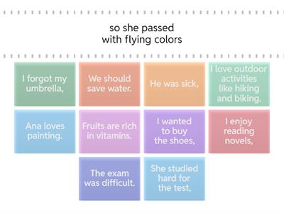 Coherence & Cohesion Match-Up