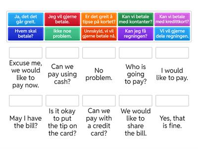 DLA 5c Paying the bill