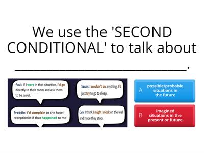 Pre-Intermediate- Second Conditional- Grammar Rules- Quiz