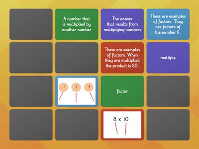 Multiples and Factors