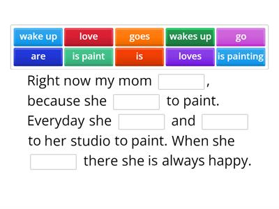 simple Present and Present continuous