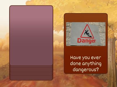 Present Perfect Speaking Cards Questions