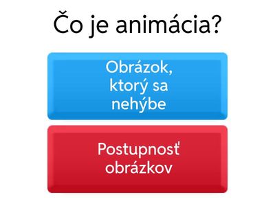 Animácia a úprava obrázkov
