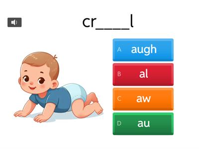 U5W3  au, aw, al, augh