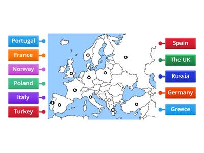 Adapted Countries of Europe