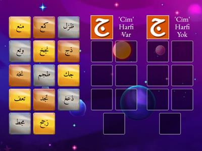 'Cim' Harfi Var mı ,Yok mu ?